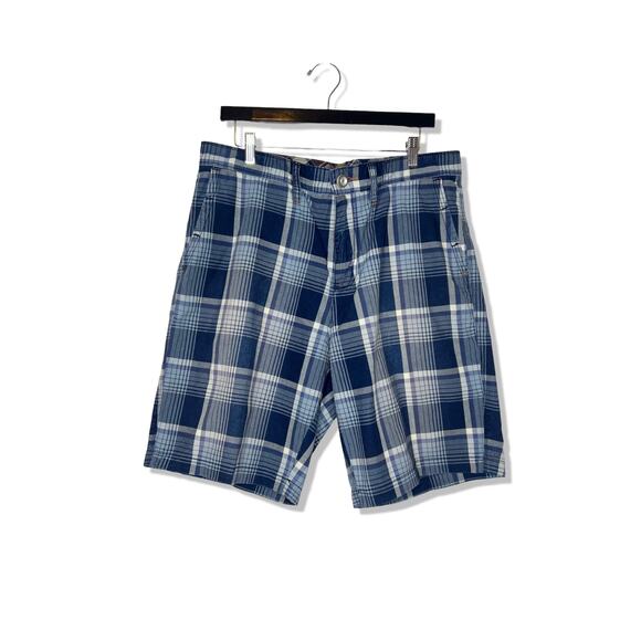 Tommy Bahama Plaid Shorts, Size 35 - Picture 1 of 7